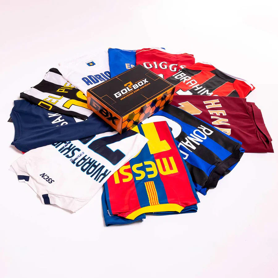 Golbox® - Retrô Nome & Número de Jogador